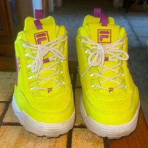 Fails Disruptor  -  EUC Beautiful Neon Yellow